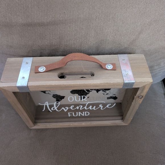 Wedding bundle Adventure Fund and Mr. & Mrs. Signs boho vintage reception decor - Picture 9 of 11